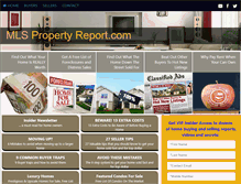 Tablet Screenshot of mlspropertyreport.com